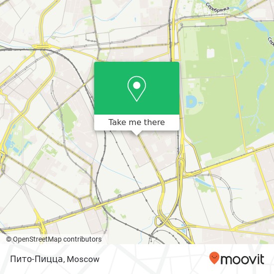 Пито-Пицца, Москва 105118 map