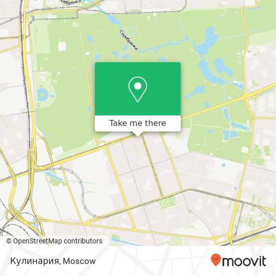 Кулинария, Москва 111123 map