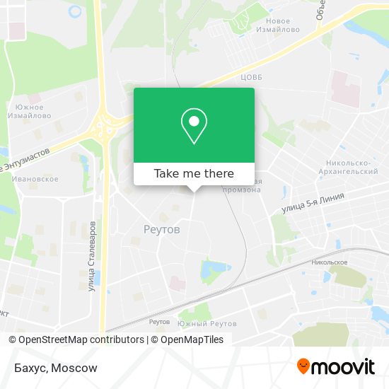 Бахус map