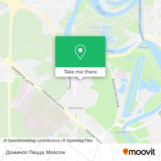 Доминос Пицца map