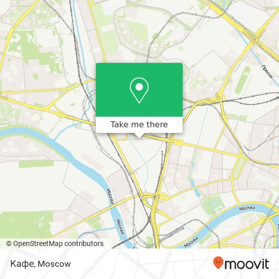 Кафе, 1-й Магистральный тупик Москва 123290 map