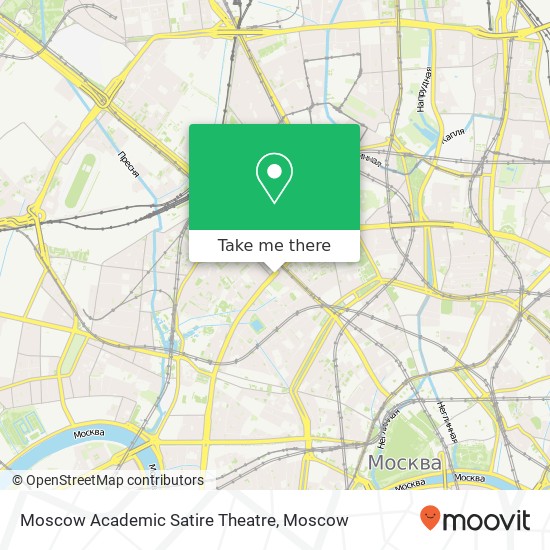 Moscow Academic Satire Theatre map