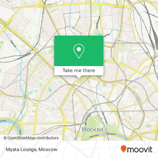 Myata Lounge, Страстной бульвар, 11 Москва 127006 map