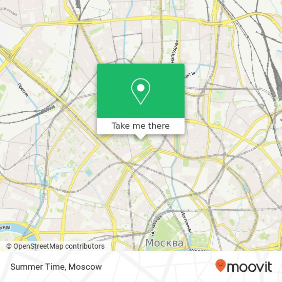 Summer Time, Москва 127006 map