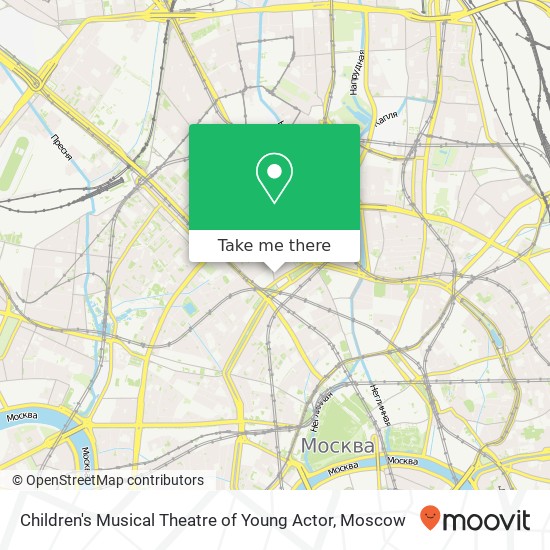 Children's Musical Theatre of Young Actor map