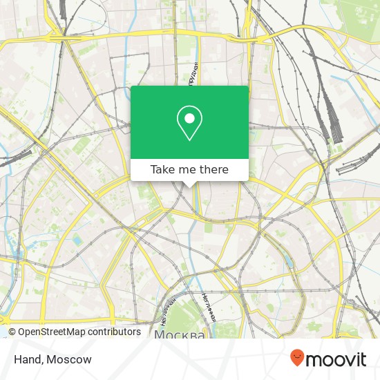 Hand, Москва 127051 map