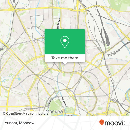 Yunost, Последний переулок Москва 107045 map