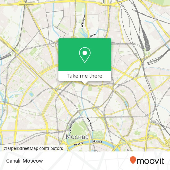 Canali, Трубная площадь, 2 Москва 127051 map