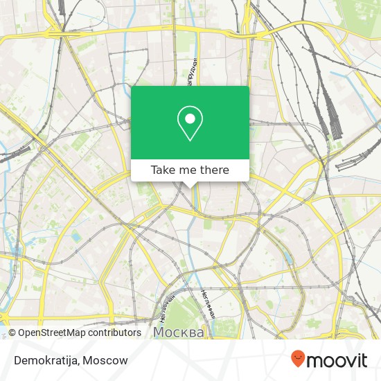 Demokratija, Москва 127051 map