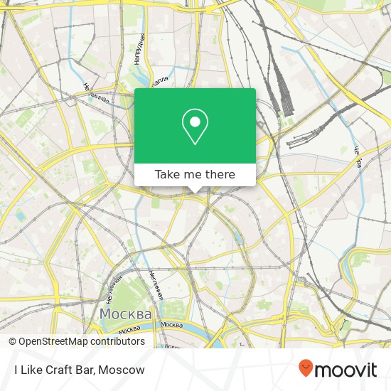 I Like Craft Bar, Сретенский бульвар Москва 107045 map