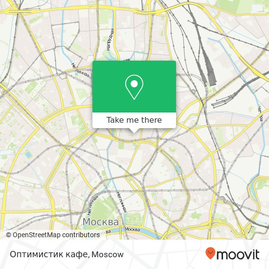 Оптимистик кафе, Колокольников переулок Москва 107045 map