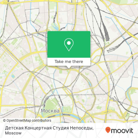 Детская Концертная Студия Непоседы map