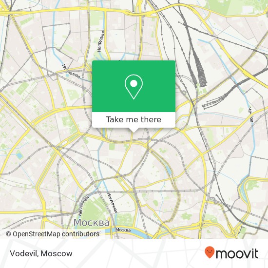 Vodevil, Луков переулок Москва 107045 map