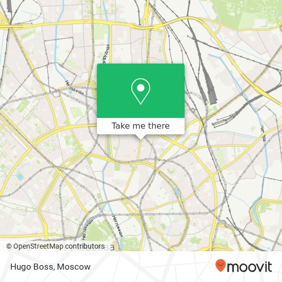 Hugo Boss, Даев переулок Москва 107045 map