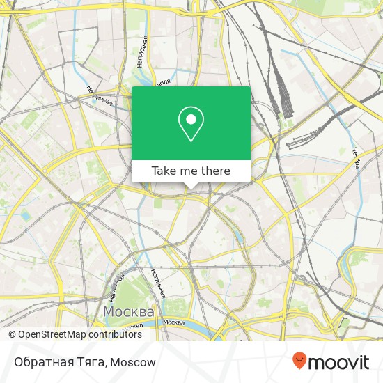 Обратная Тяга, Рыбников переулок Москва 107045 map