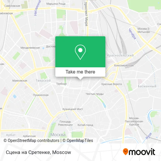 Сцена на Сретенке map