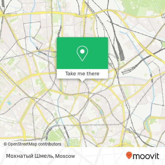 Мохнатый Шмель, Даев переулок Москва 107045 map