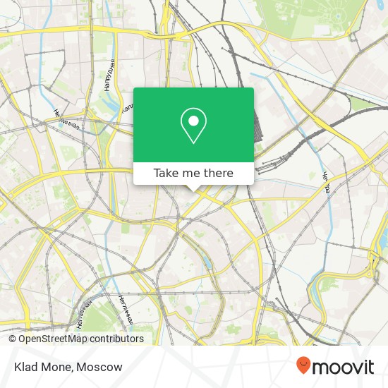 Klad Mone, Уланский переулок Москва 107045 map