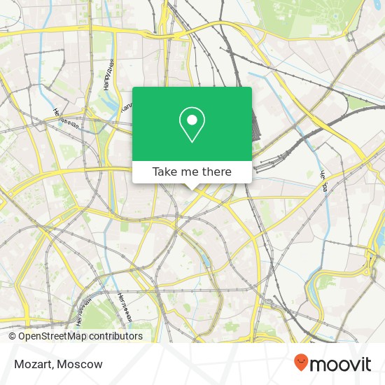 Mozart, Уланский переулок Москва 107045 map