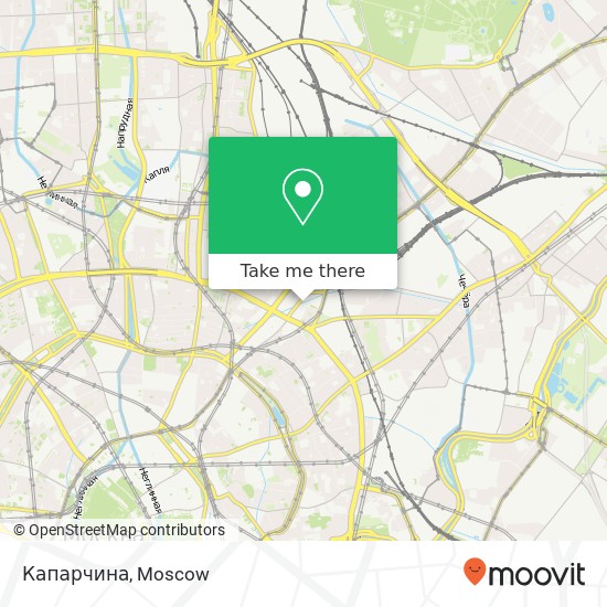 Капарчина, Орликов переулок, 6 Москва 107078 map