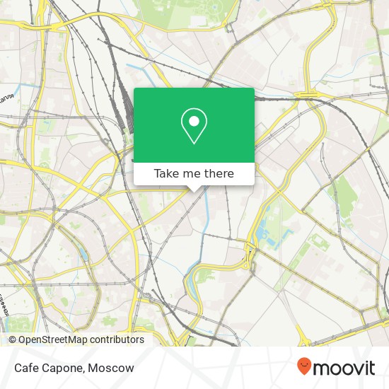 Cafe Capone, Доброслободская улица Москва 105066 map