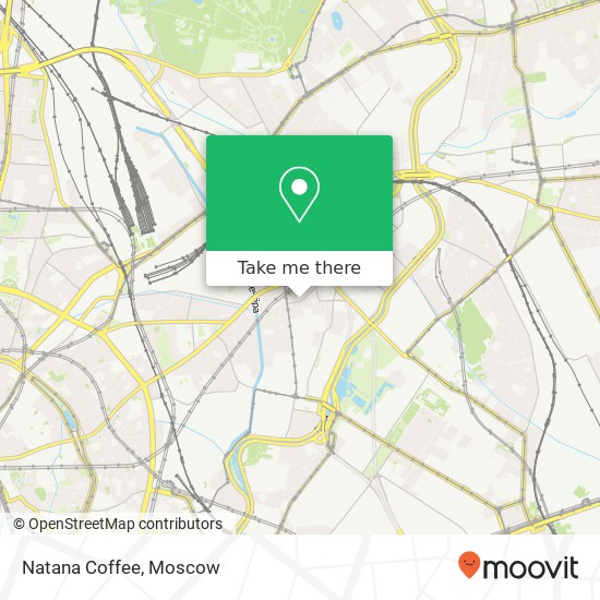 Natana Coffee, улица Фридриха Энгельса, 3 Москва 105005 map