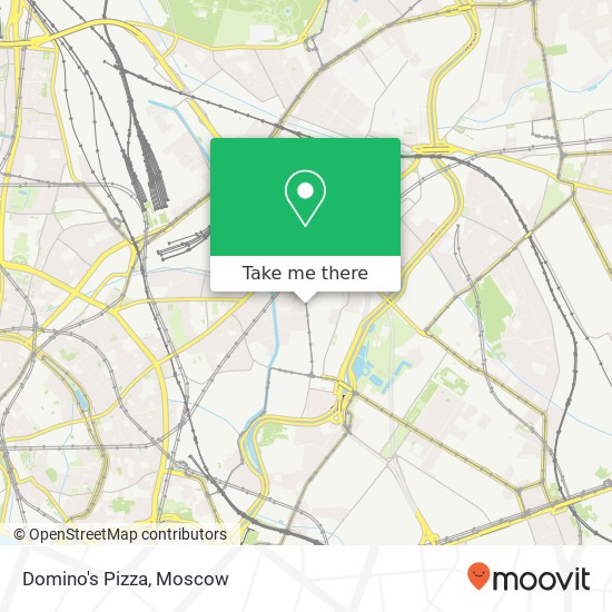 Domino's Pizza, Бауманская улица, 56 Москва 105005 map