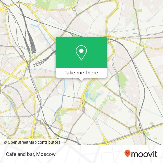 Cafe and bar, Старокирочный переулок, 16 / 2 str 1 Москва 105005 map