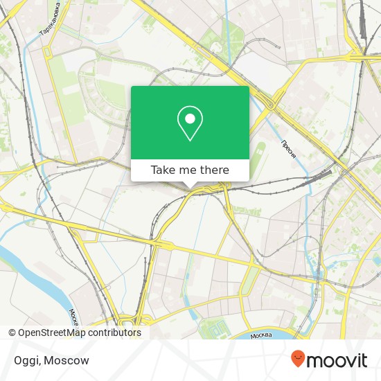 Oggi, Хорошёвское шоссе, 16 Москва 125284 map