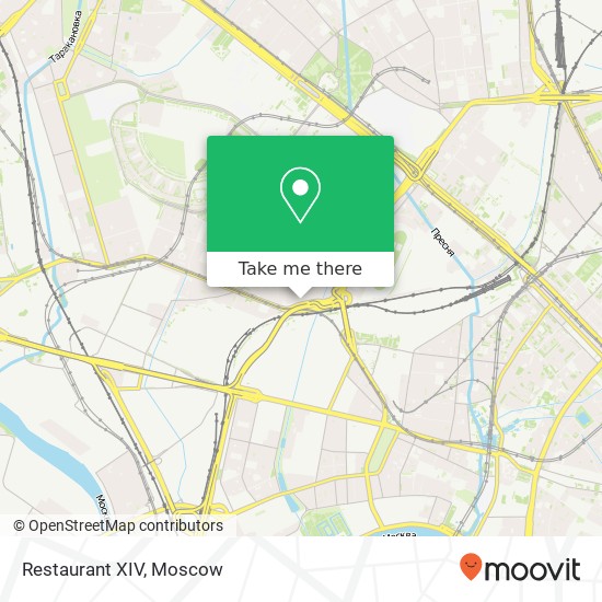 Restaurant XIV, Москва 125284 map