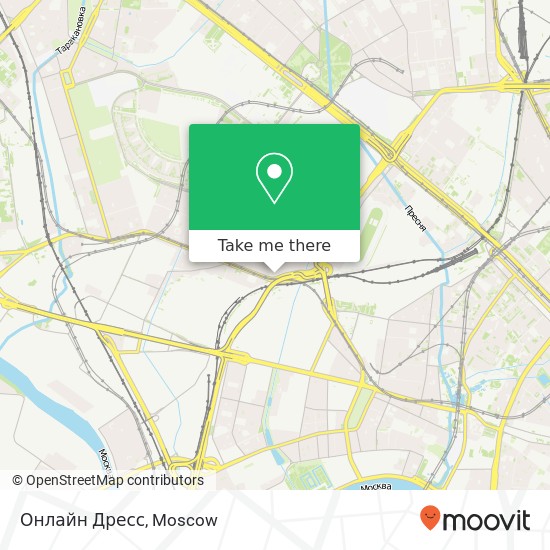 Онлайн Дресс, Москва 125284 map
