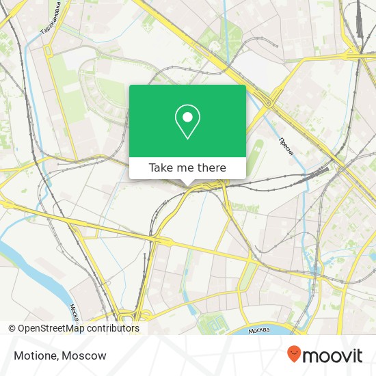 Motione, Хорошёвское шоссе Москва 125284 map