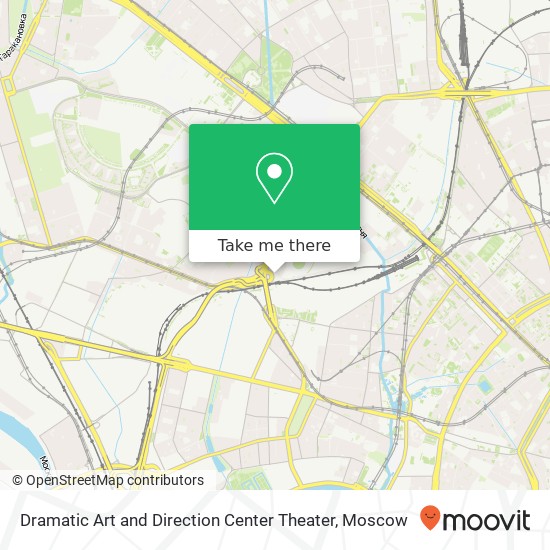 Dramatic Art and Direction Center Theater map