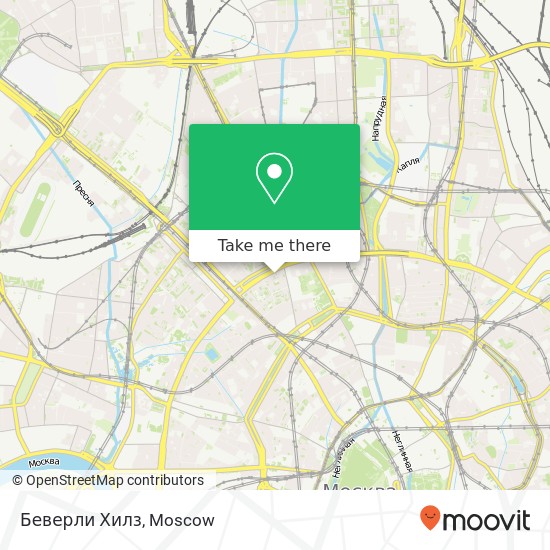 Беверли Хилз, Москва 127006 map