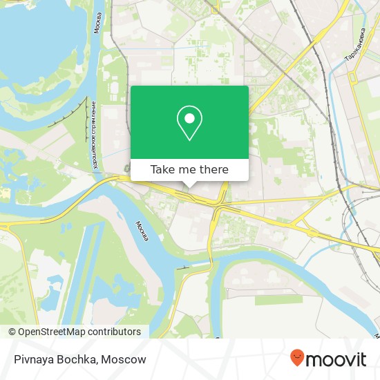 Pivnaya Bochka, бульвар Генерала Карбышева Москва 123154 map