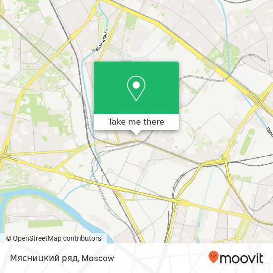 Мясницкий ряд, Москва 123308 map