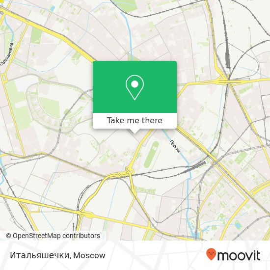 Итальяшечки, 2-й Боткинский проезд Москва 125284 map