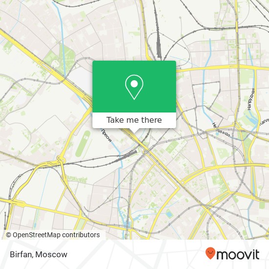 Birfan, Ленинградский проспект, 10 Москва 125040 map