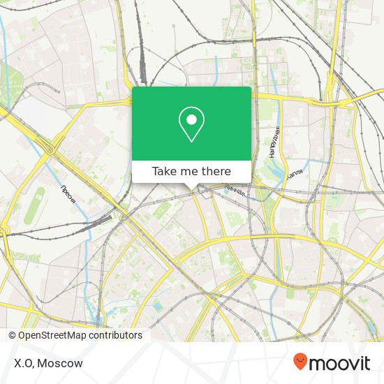 X.O, Новослободская улица Москва 127055 map