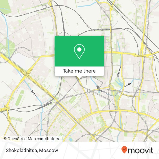 Shokoladnitsa, улица Палиха Москва 127055 map