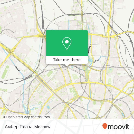 Амбер Плаза, Краснопролетарская улица Москва 127473 map
