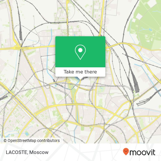 LACOSTE, Олимпийский проспект, 16 Москва 129090 map