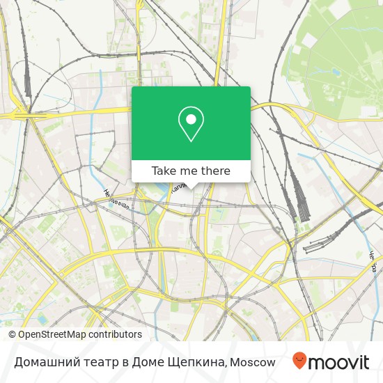 Домашний театр в Доме Щепкина map