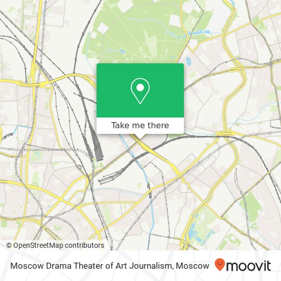 Moscow Drama Theater of Art Journalism map