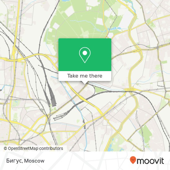 Бигус, Москва 107140 map