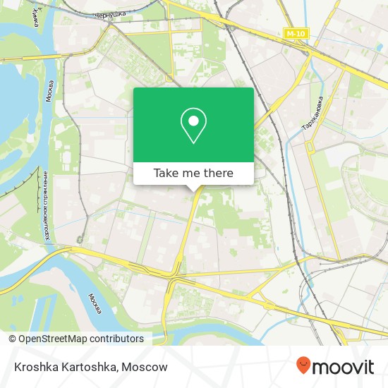 Kroshka Kartoshka, Москва 123154 map