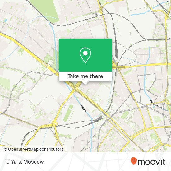 U Yara, улица Расковой Москва 125040 map