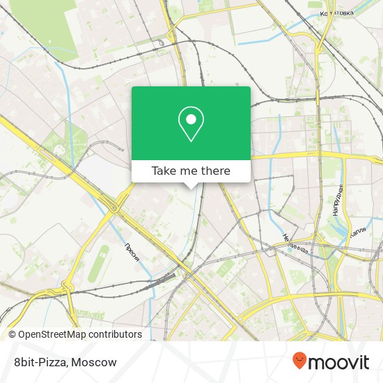 8bit-Pizza, Москва 125040 map