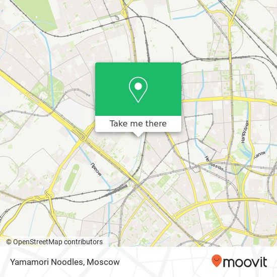 Yamamori Noodles, 5-я Ямского Поля улица Москва 125040 map