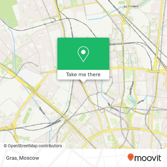 Gras, Москва 127055 map